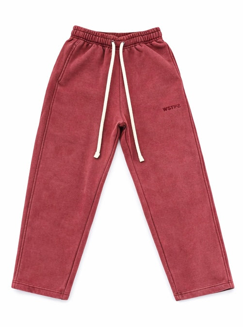 Washed Burgundy - Jogger