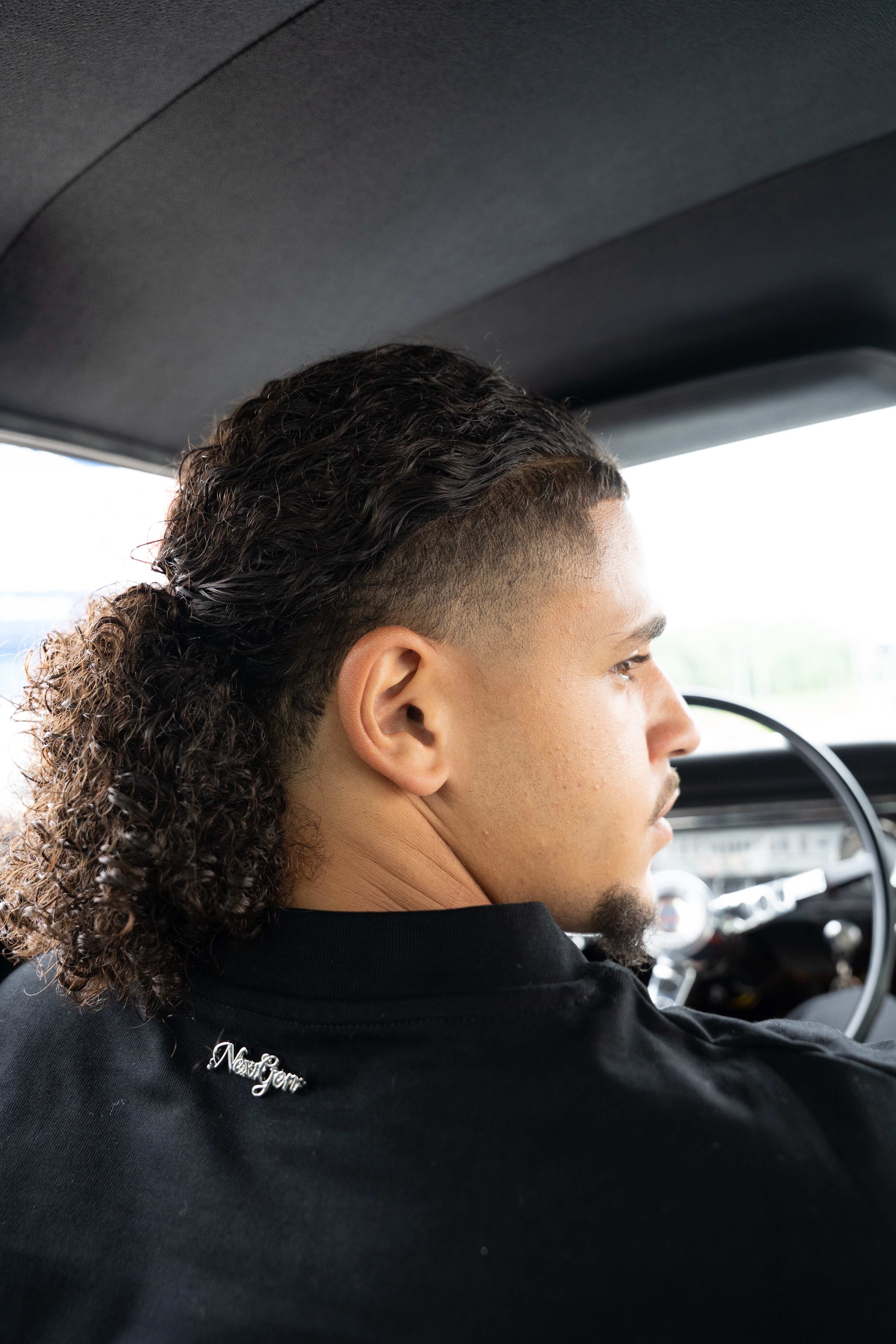 Double Layered Tee Black